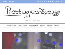 Tablet Screenshot of prettygreentea.com